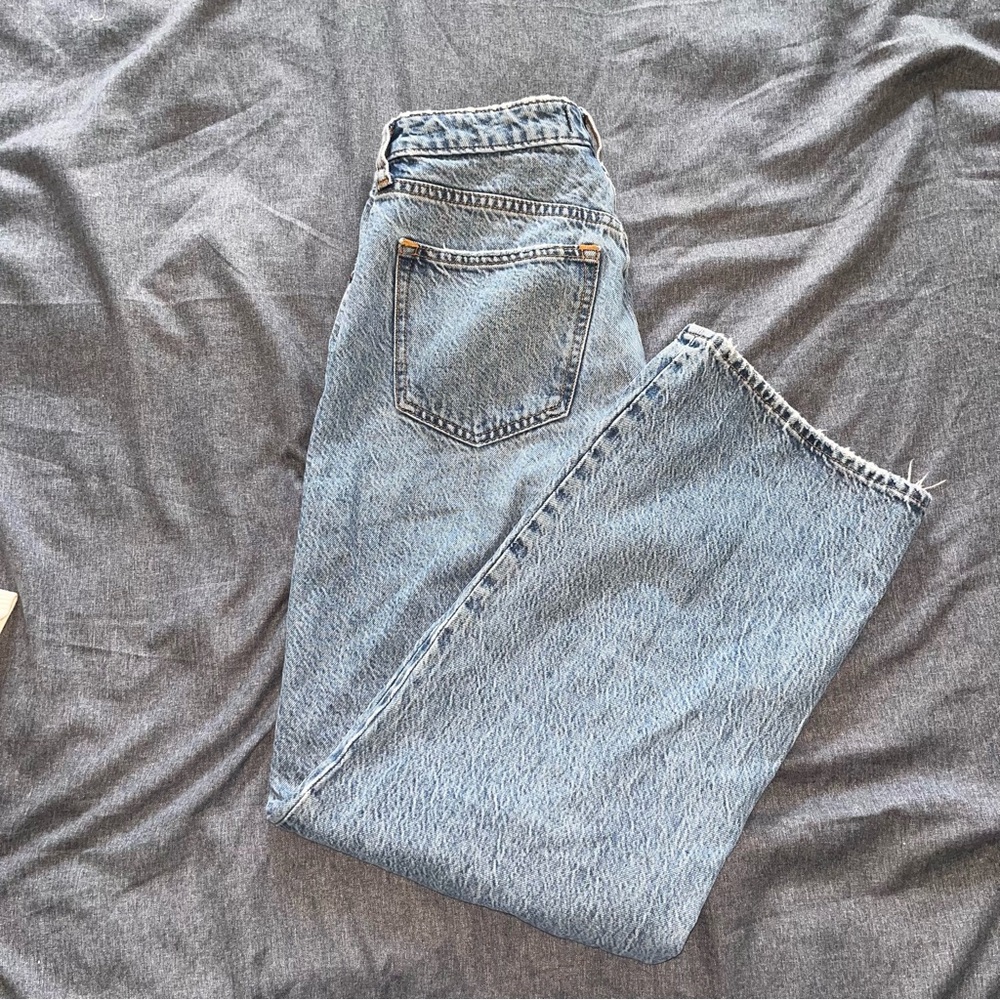 Abercrombie & Fitch Light Blue Straight Leg Jeans